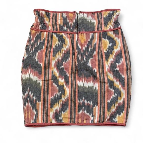 Staring at Stars @ UO VTG 00s Tribal Aztec Print Mini Skirt — Size 4 - Picture 3 of 6